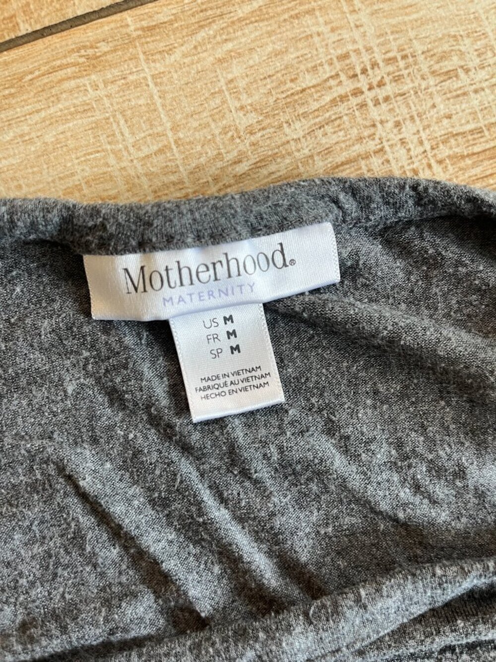 Womens Motherhood Maternity Grey Maxi Dress - M - Picture 5 of 5